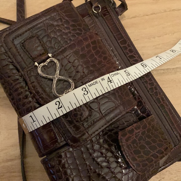 Brighton Leather Crossbody Wallet Bag - Picture 11 of 11